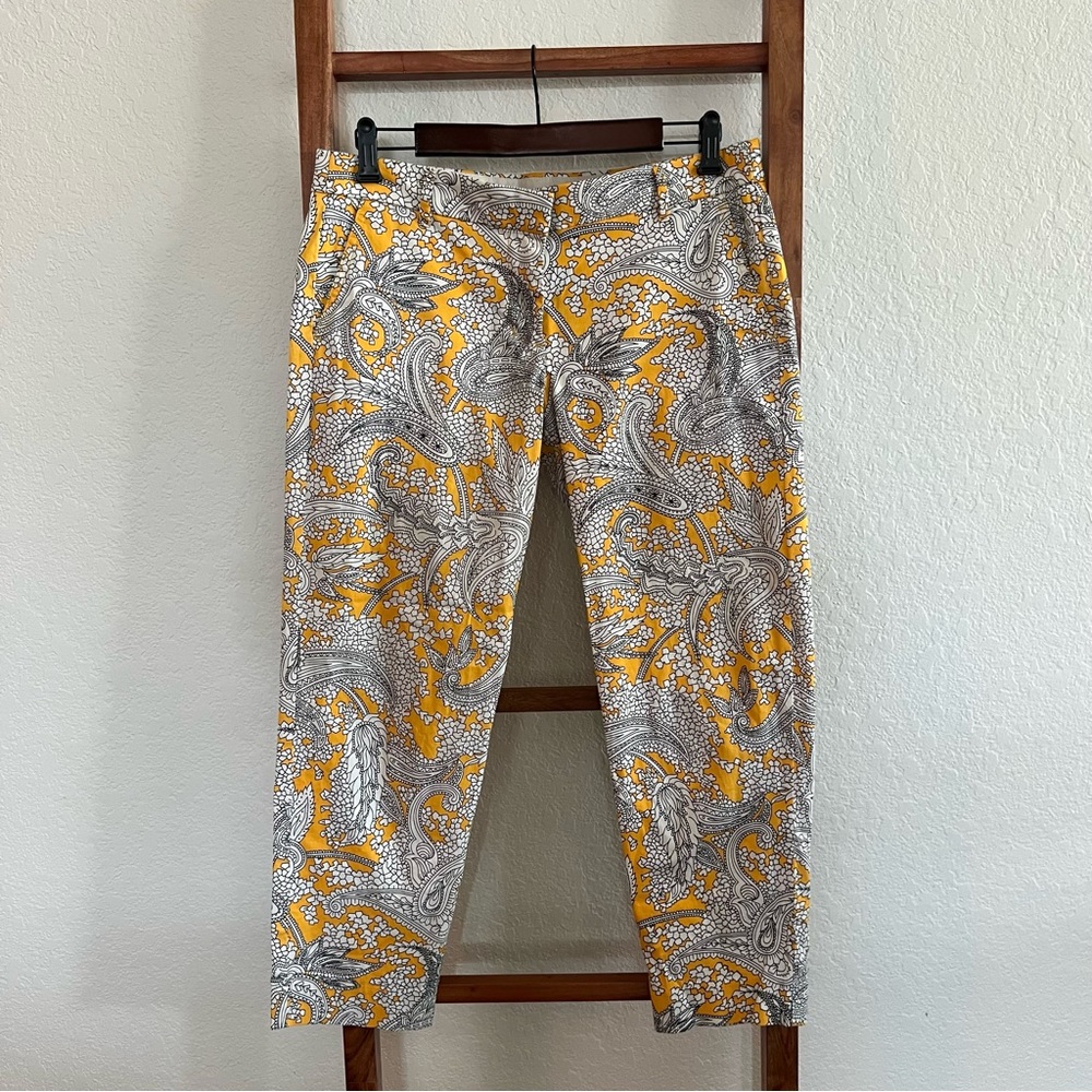 J Crew Cropped Work Pant size 6